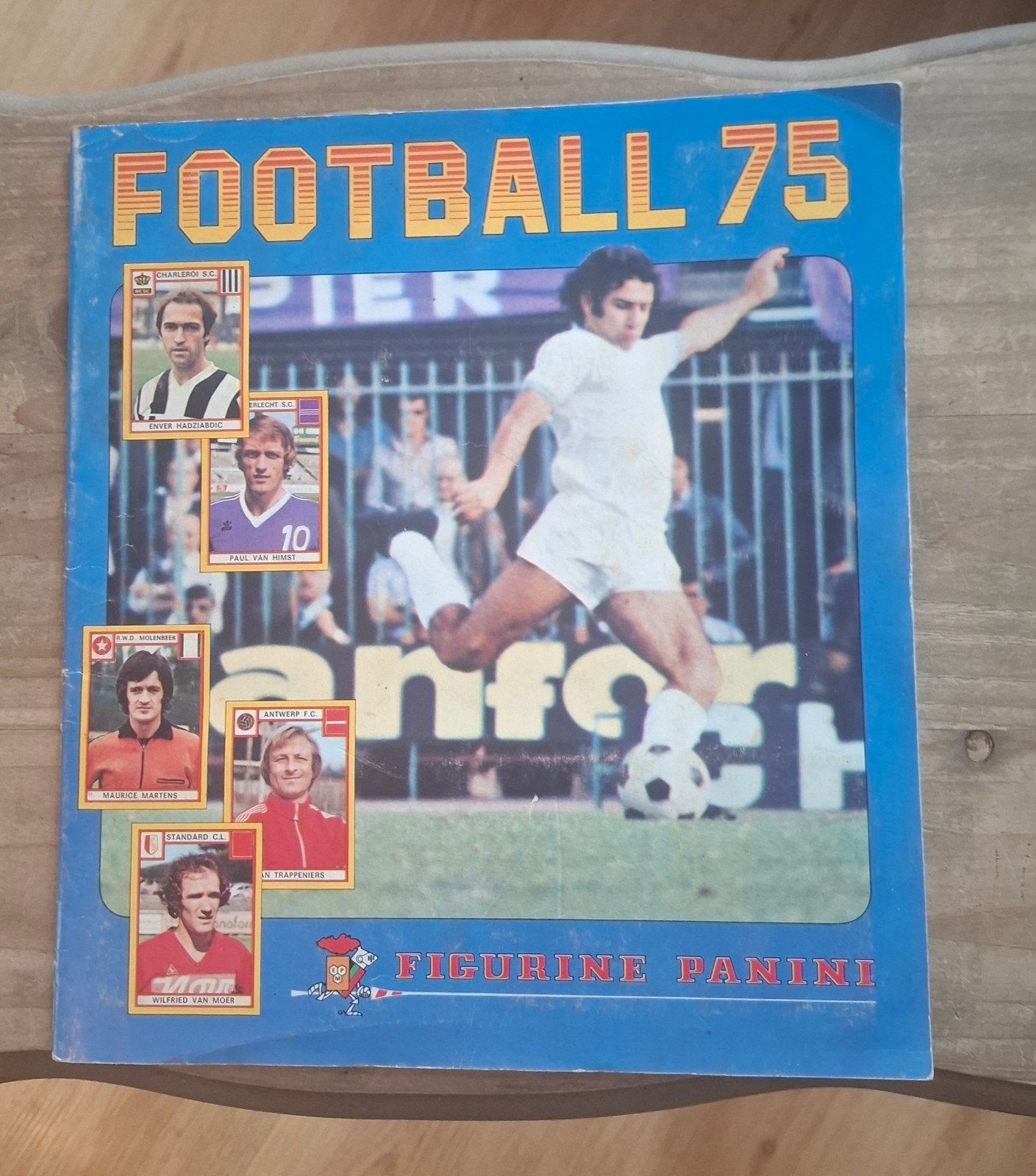 Panini Volledig Album Belgisch voetbal 1975 Voetbal België, Ophalen of Verzenden