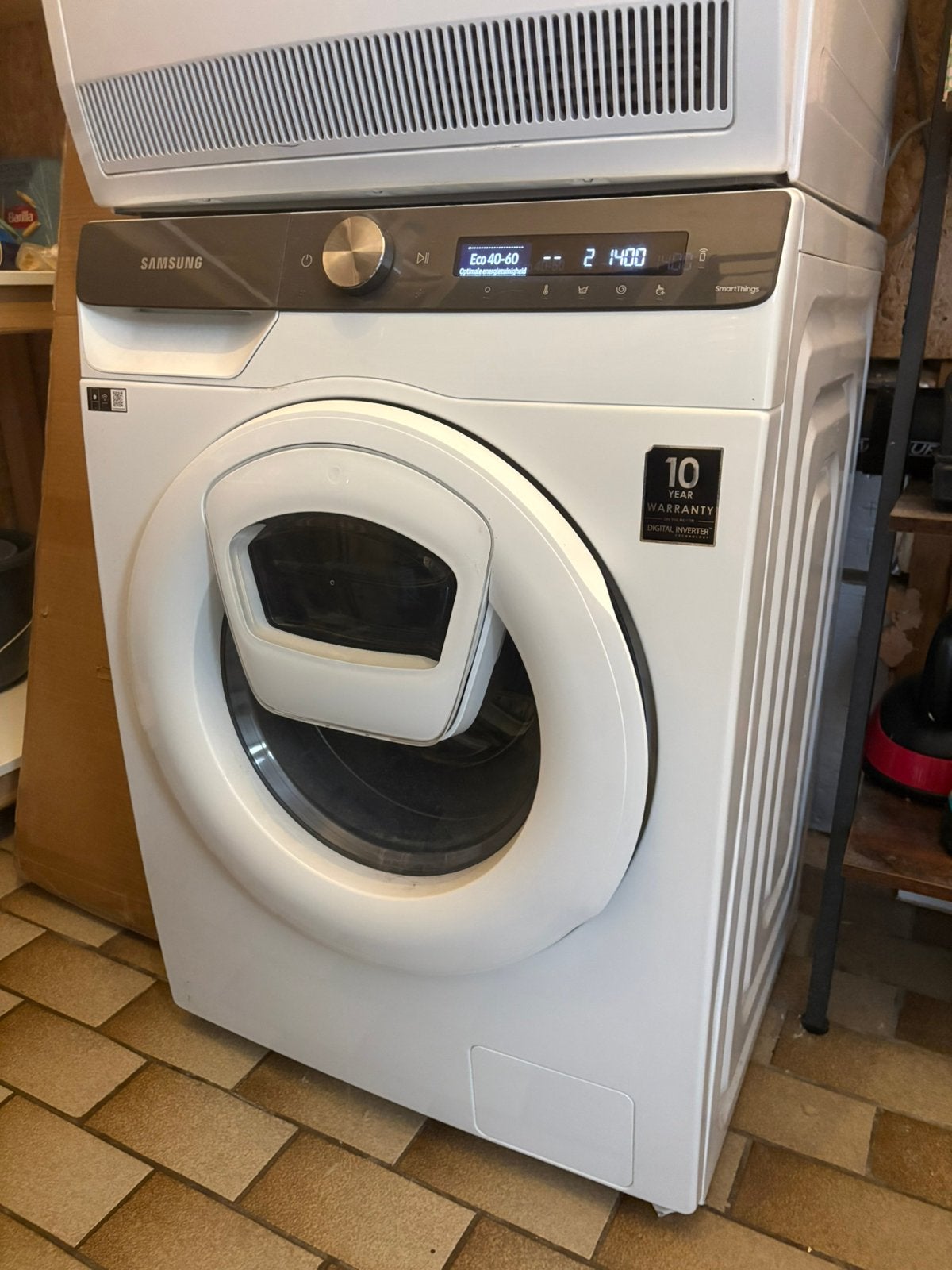 Samsung Wasmachine (9kg), Ophalen, Zo goed als nieuw, Voorlader
