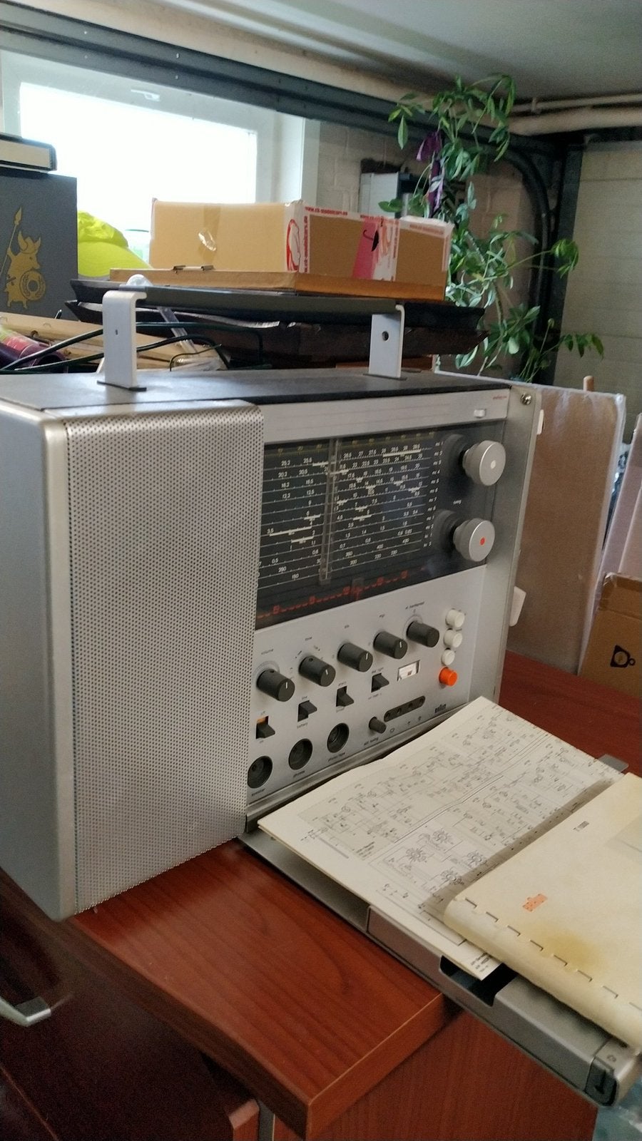 BRAUN T 1000 Wereldontvanger, Audio, Tv en Foto, Ophalen, Gebruikt, Wereldontvanger