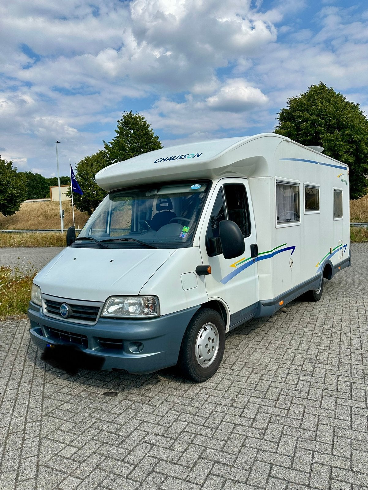 Half integrale camper chausson, Caravans en Kamperen, Particulier, Chausson