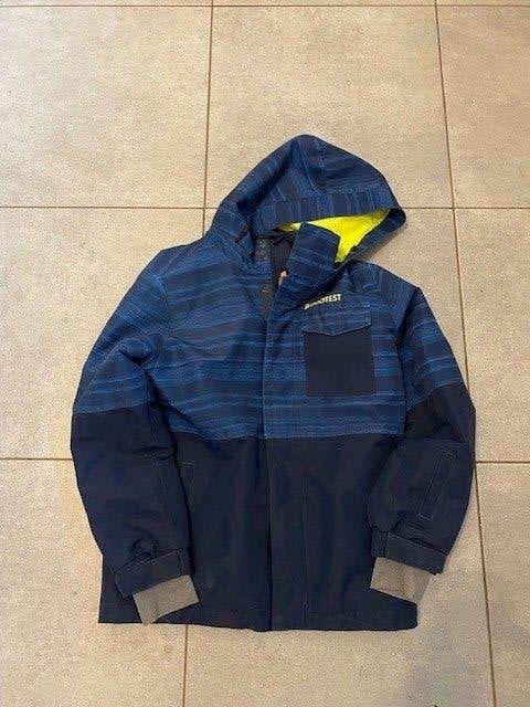Warme, blauwe skijas maat 152 merk PROTEST nieuwstaat, Sport en Fitness, Ophalen of Verzenden, Zo goed als nieuw, Kleding, Protest
