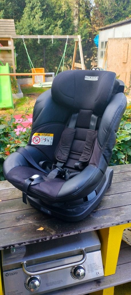 2x Childhome Isomax 360 autostoel met ISOFIX, Kinderen en Baby's, Autostoeltjes, Verstelbare rugleuning, Gebruikt, 0 t/m 18 kg