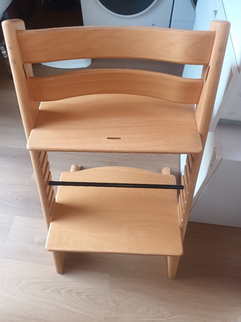 Tripp trapp stokke, Kinderen en Baby's, Kinderstoelen, Ophalen, Gebruikt, Meegroeistoel