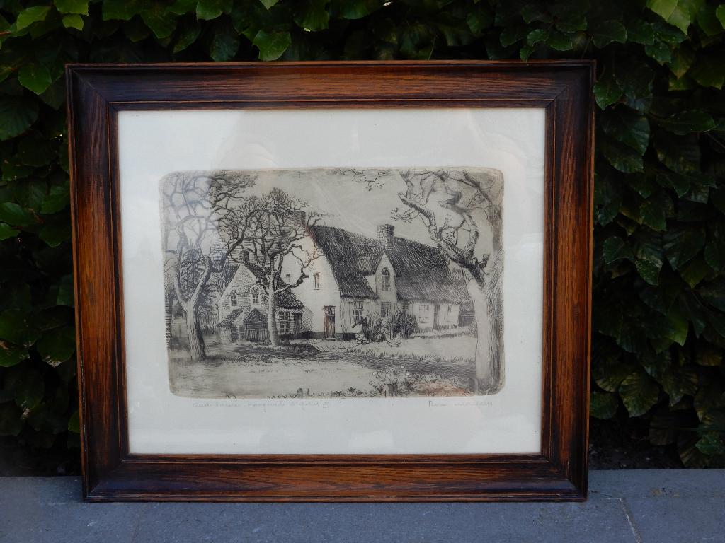 Gravure de Romain Malfliet, Enlèvement, Eau-forte