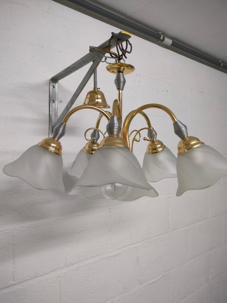 Mooie luster, Ophalen, Glas