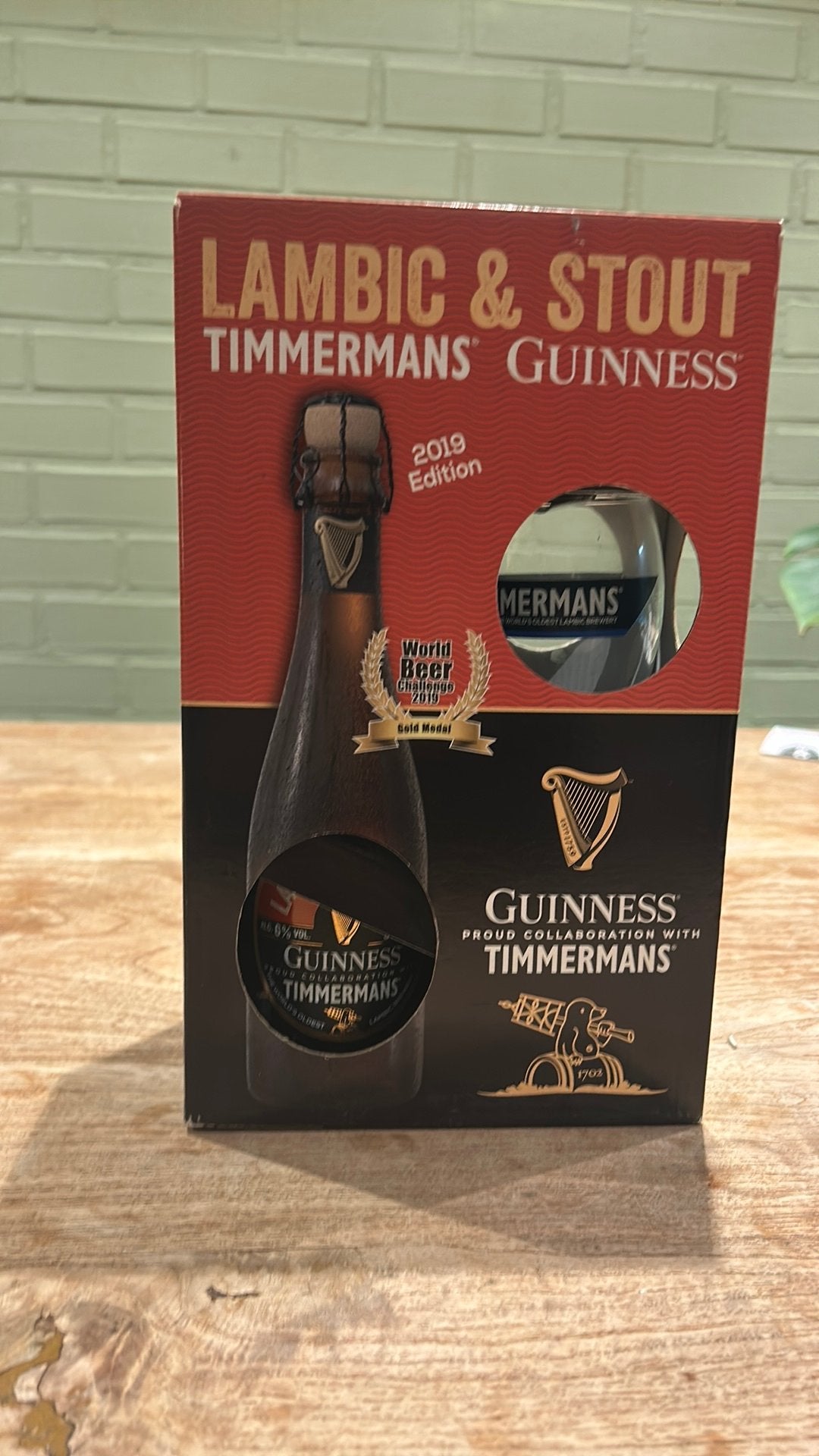 Lambic & Stout TIMMERMANS Guiness 2019 edition, Enlèvement ou Envoi, Comme neuf