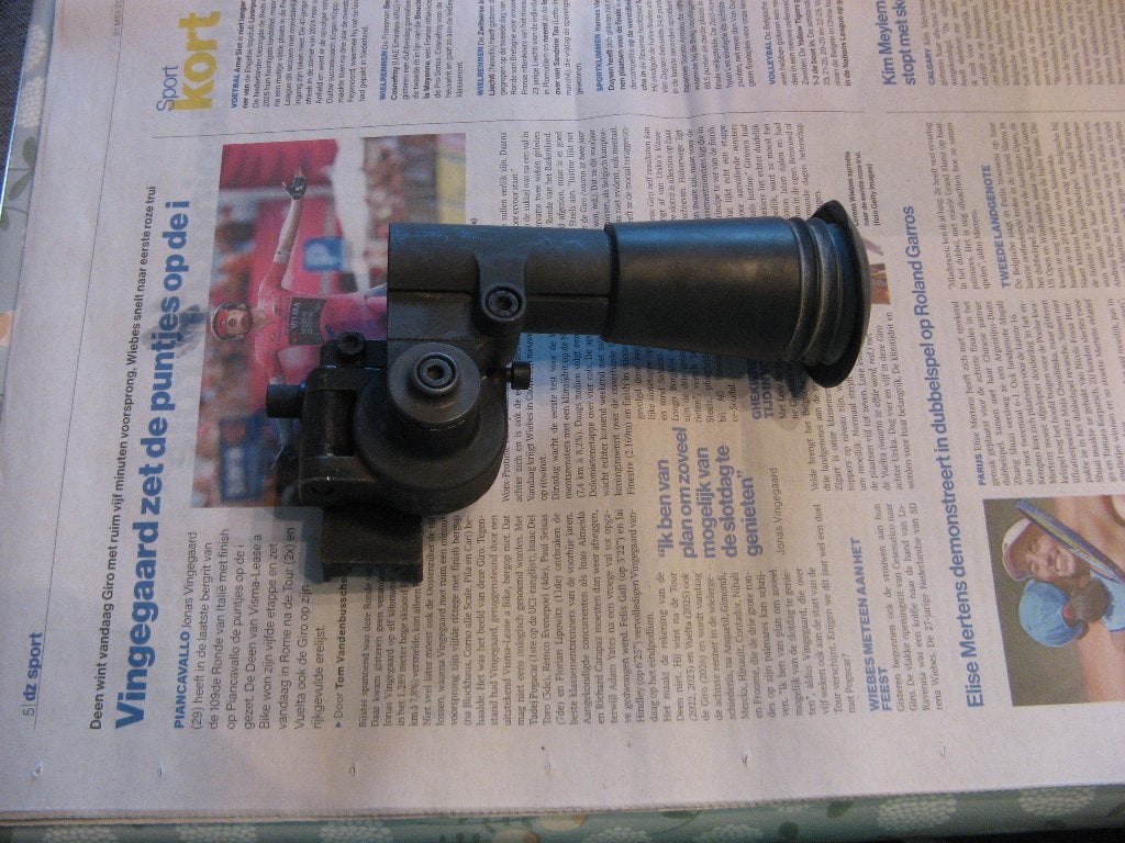 Duitse  Optiek kijker  panzerfaust hensoldt wetzlar, Ophalen of Verzenden, Landmacht, Overige typen