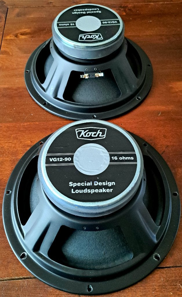 Jensen 12" speakers (Koch), Enlèvement ou Envoi, Comme neuf, Guitare, 50 à 100 watts