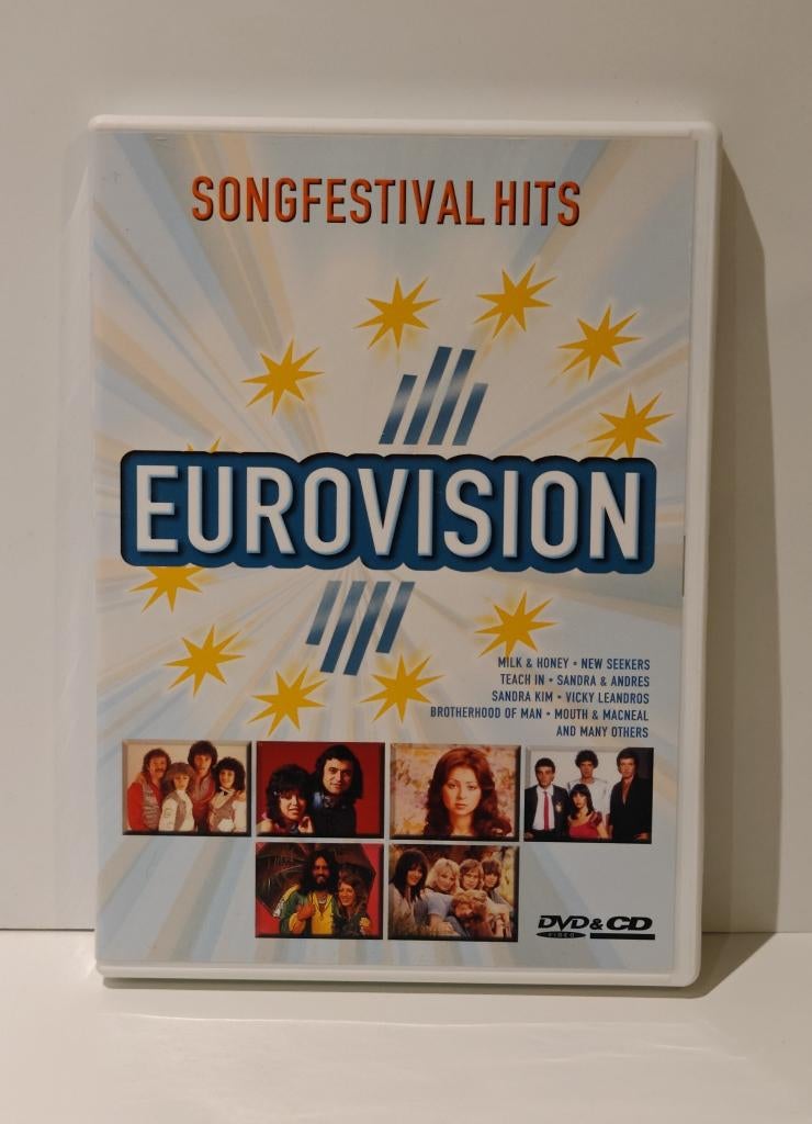 Eurovision Songfestival Hits DVD CD Box ABBA Johnny Logan, Ophalen of Verzenden, Zo goed als nieuw, Muziek en Concerten, Boxset