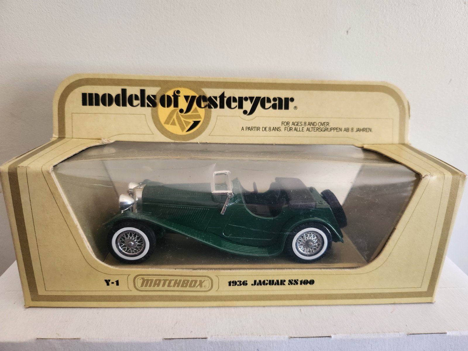 Matchbox MOY 1936 Jaguar SS100 (1981) Y1-3, Ophalen of Verzenden