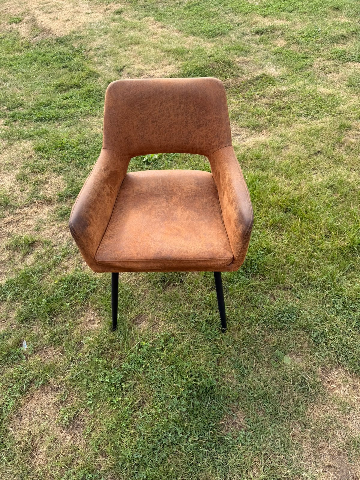 6 bruine stoelen te koop, Huis en Inrichting, Stoelen, Ophalen, Zo goed als nieuw
