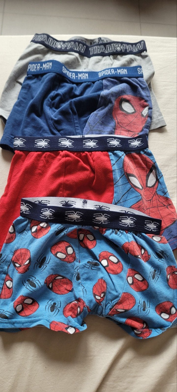 spiderman boxershort, Enfants & Bébés, Garçon, Enlèvement ou Envoi, Taille 110, Autre