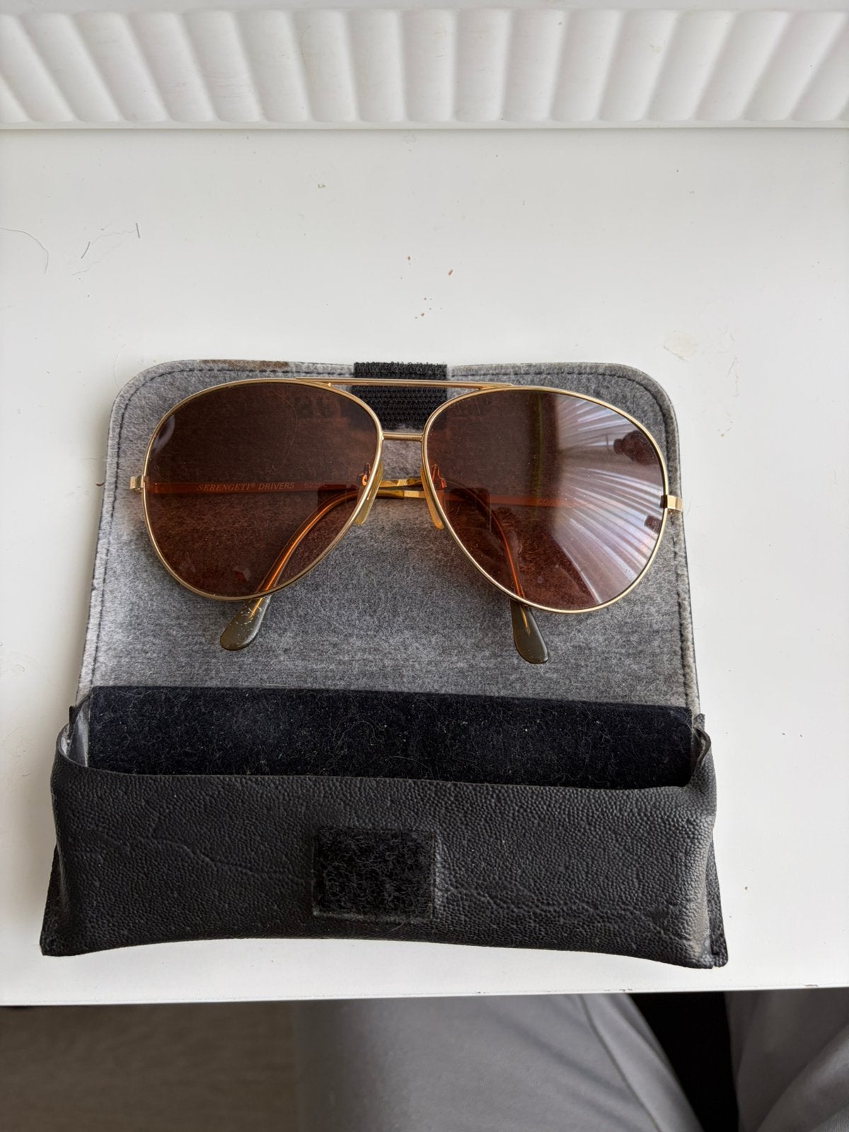 Lunettes de soleil Corning Vintage Serengeti Drivers 5225L, Enlèvement ou Envoi, Comme neuf, Lunettes de soleil