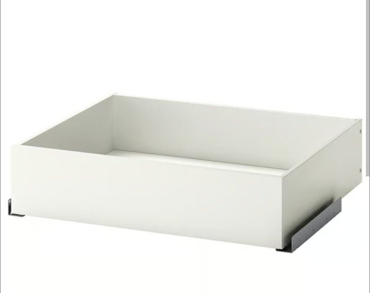 3x Tiroir Ikea Komplement 75cm avec rails