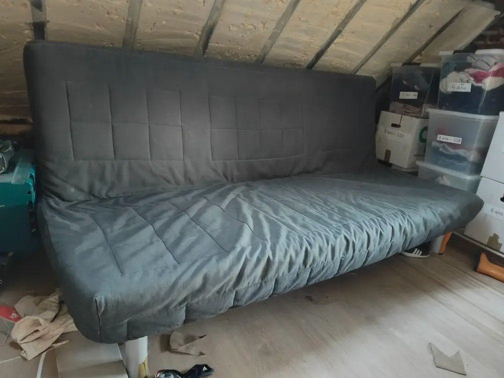 fauteuil clic clac ikea, Maison & Meubles, Enlèvement, Utilisé, 200 cm, 160 cm