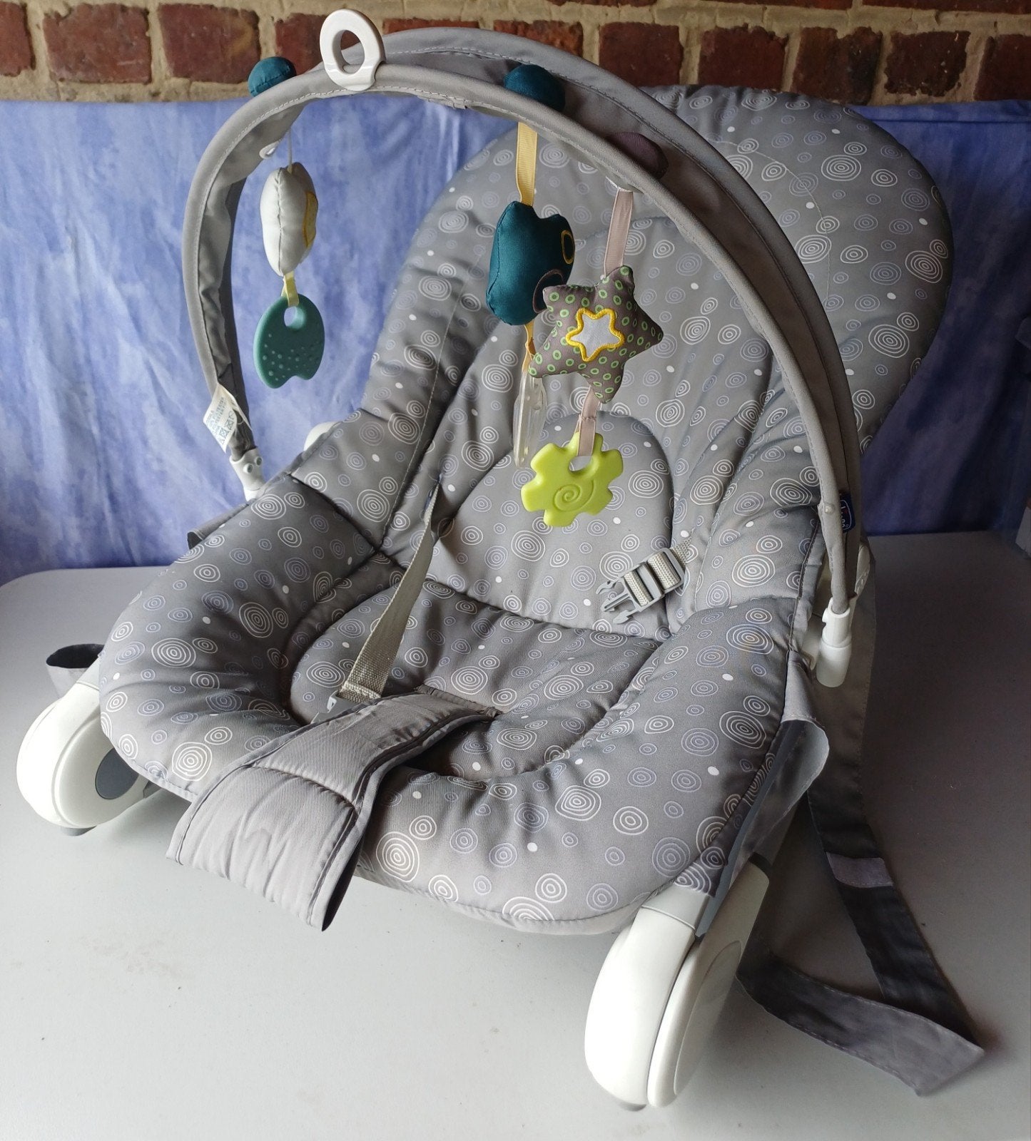 Wipstoeltje met speelboog, Kinderen en Baby's, Wipstoeltjes, Ophalen