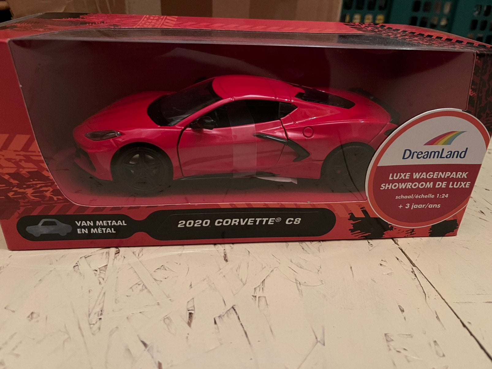 Corvette c8 2020 1/24 sealed —/ Licensed by GM, Enlèvement ou Envoi, Comme neuf