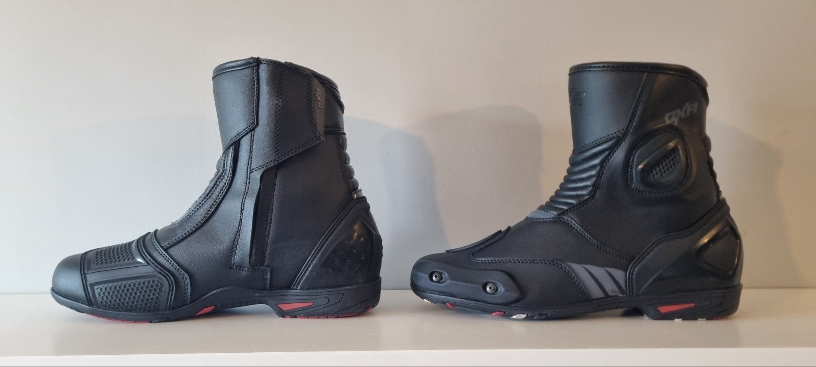 DXR SHORT EVO laarzen - Zwart, Motoren, Ophalen, Laarzen