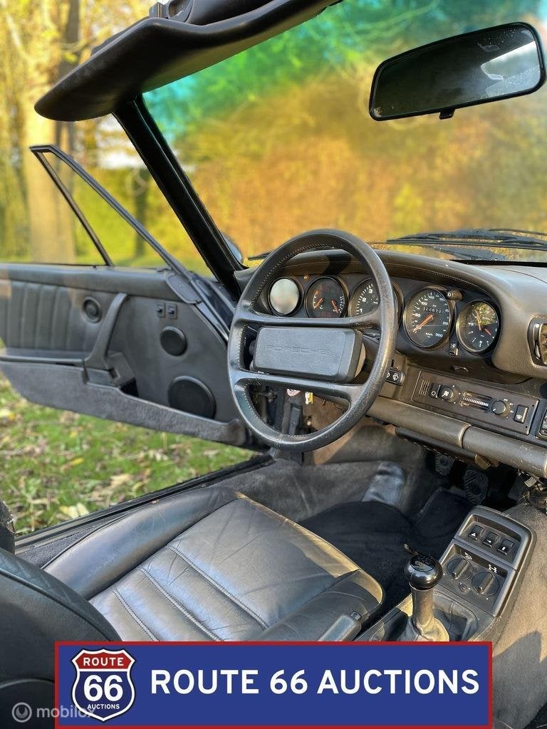 Porsche 911 Carrera 4 Cabriolet | 1990 | Route 66 Auctions, Autos, Achat, Entreprise, Boîte manuelle, Autre carrosserie