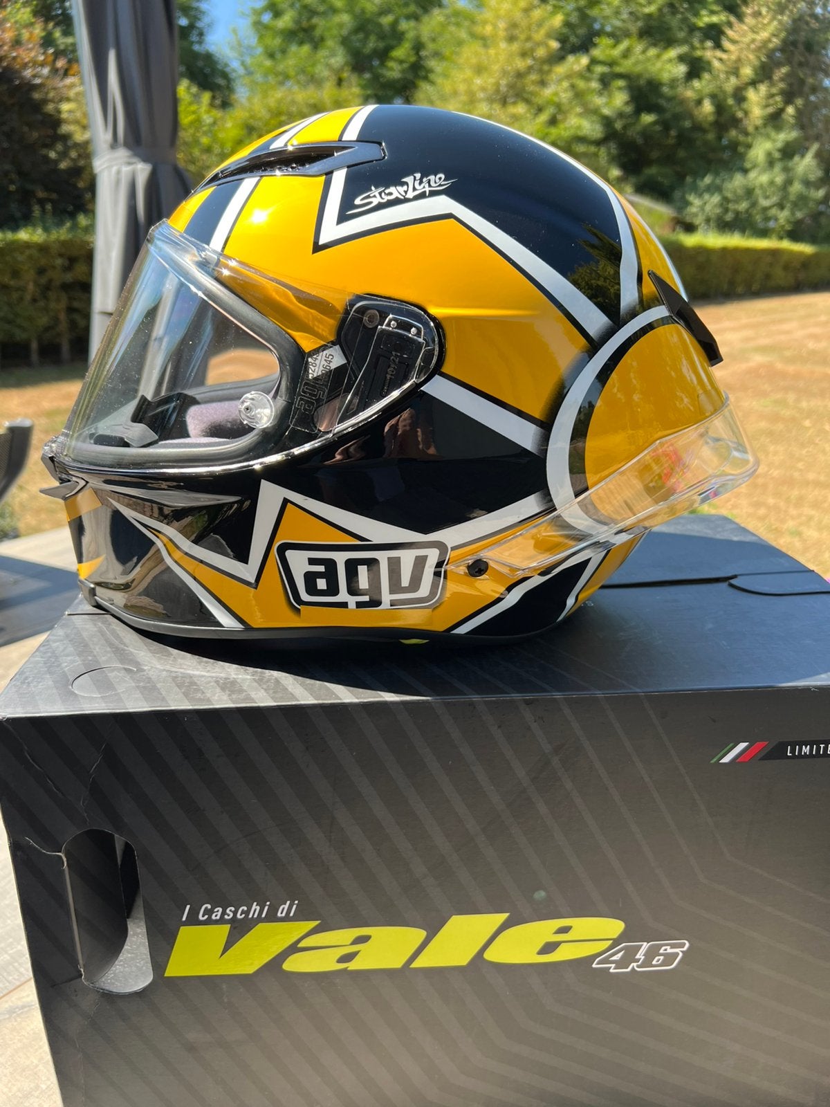 Casque AGV Laguna seca, Fietsen en Brommers, Ophalen of Verzenden, Nieuw