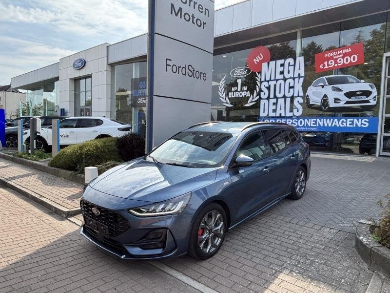 Ford Focus ST-LINE X MHEV Ecoboost 125PK CLIPPER OC3874 *717, Auto's, Focus, Zwart, Blauw, https://public.car-pass.be/vhr/169928c5-b862-4925-940d-212f8416d2ce