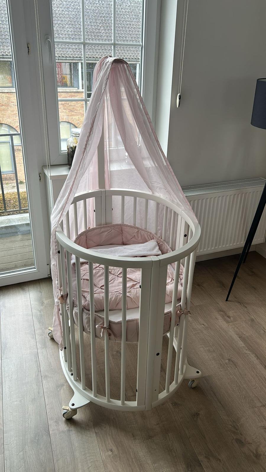 Wieg met alle toebehoren, Kinderen en Baby's, Babywiegjes en Ledikanten, Ophalen, Zo goed als nieuw, Wieg