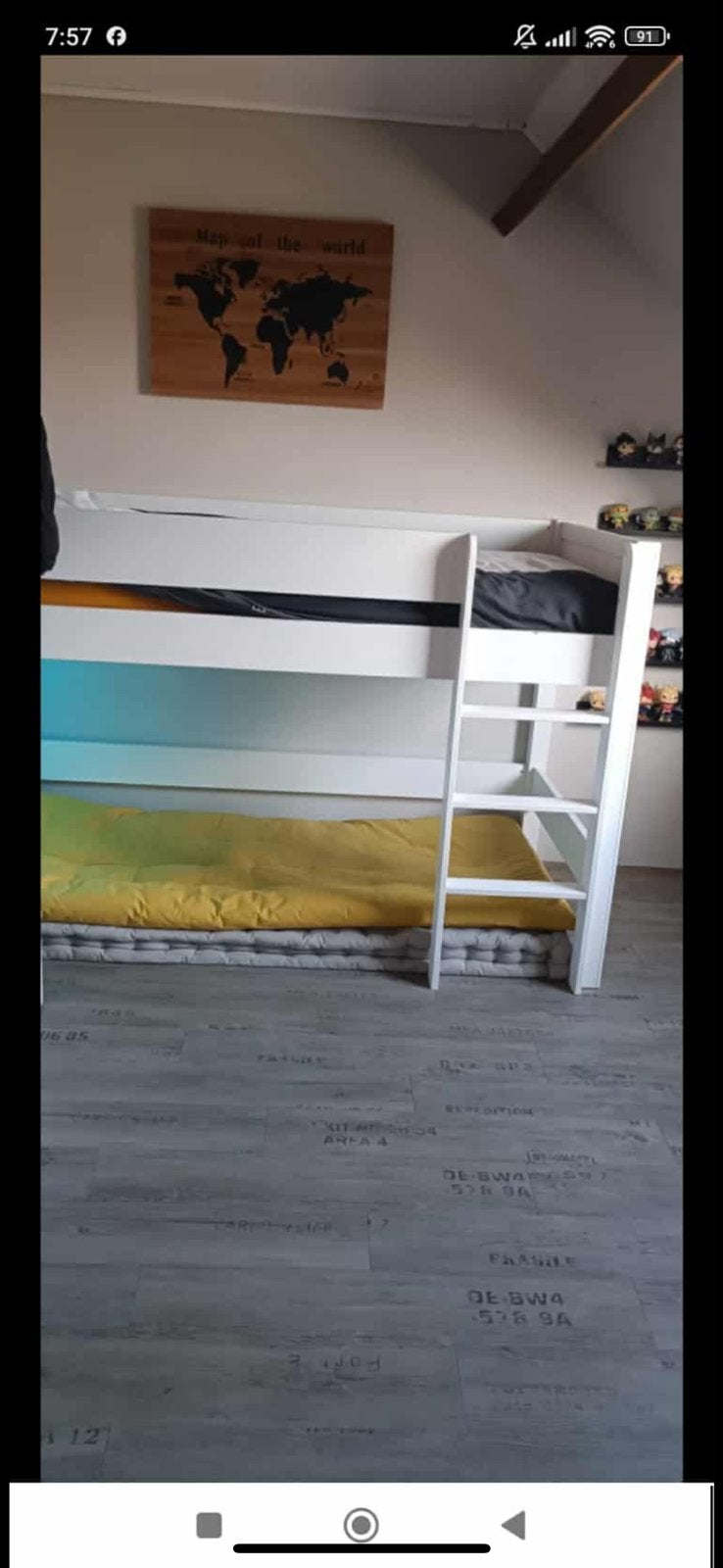 Lit cabane, Maison & Meubles, Enlèvement, Utilisé