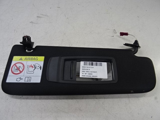 ZONNEKLEP RECHTS BMW 7 serie (G11 / G12) (01-2015/06-2022), Auto-onderdelen, Gebruikt, BMW