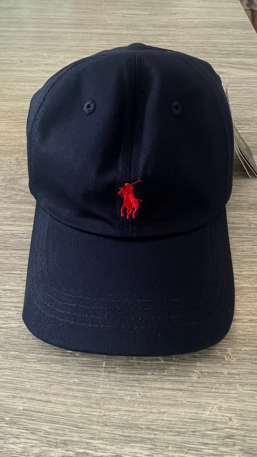 Ralph Lauren Pet Navy Kleur Met Rood Pony, Vêtements | Hommes, Enlèvement ou Envoi, Comme neuf, One size fits all, Casquette