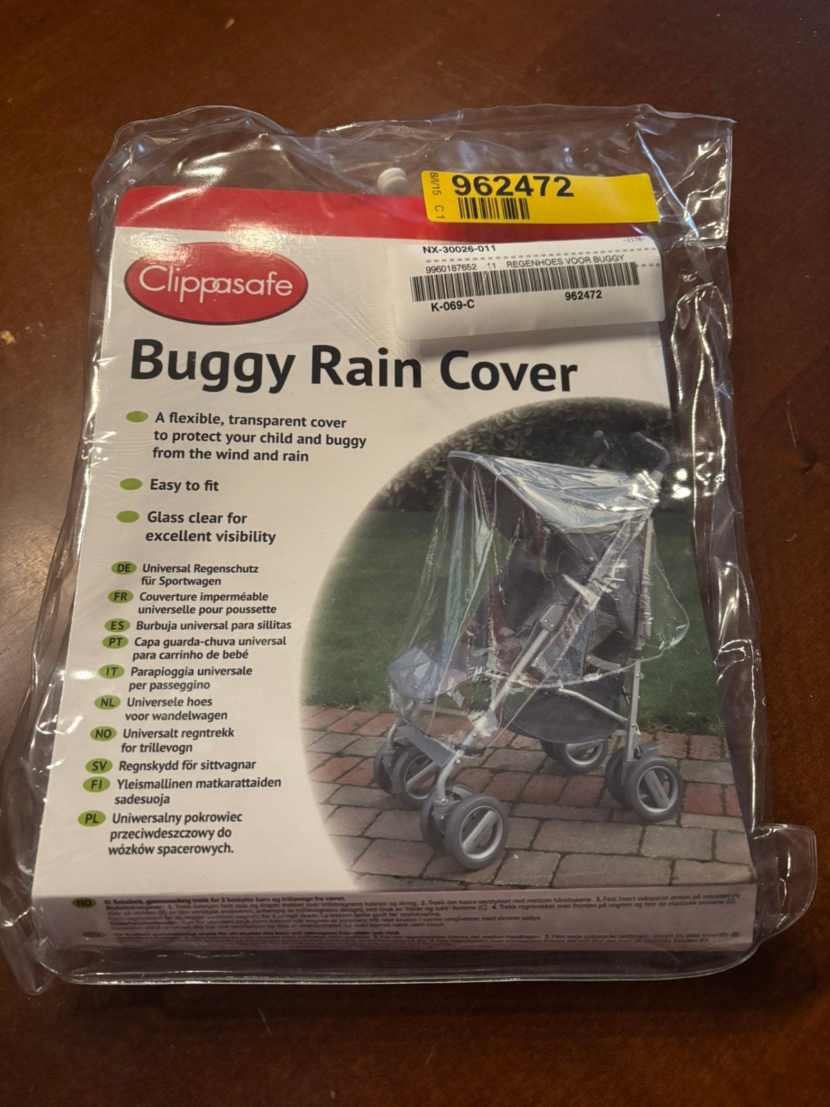 Plastique pour poussette, Enlèvement, Neuf, Poussette
