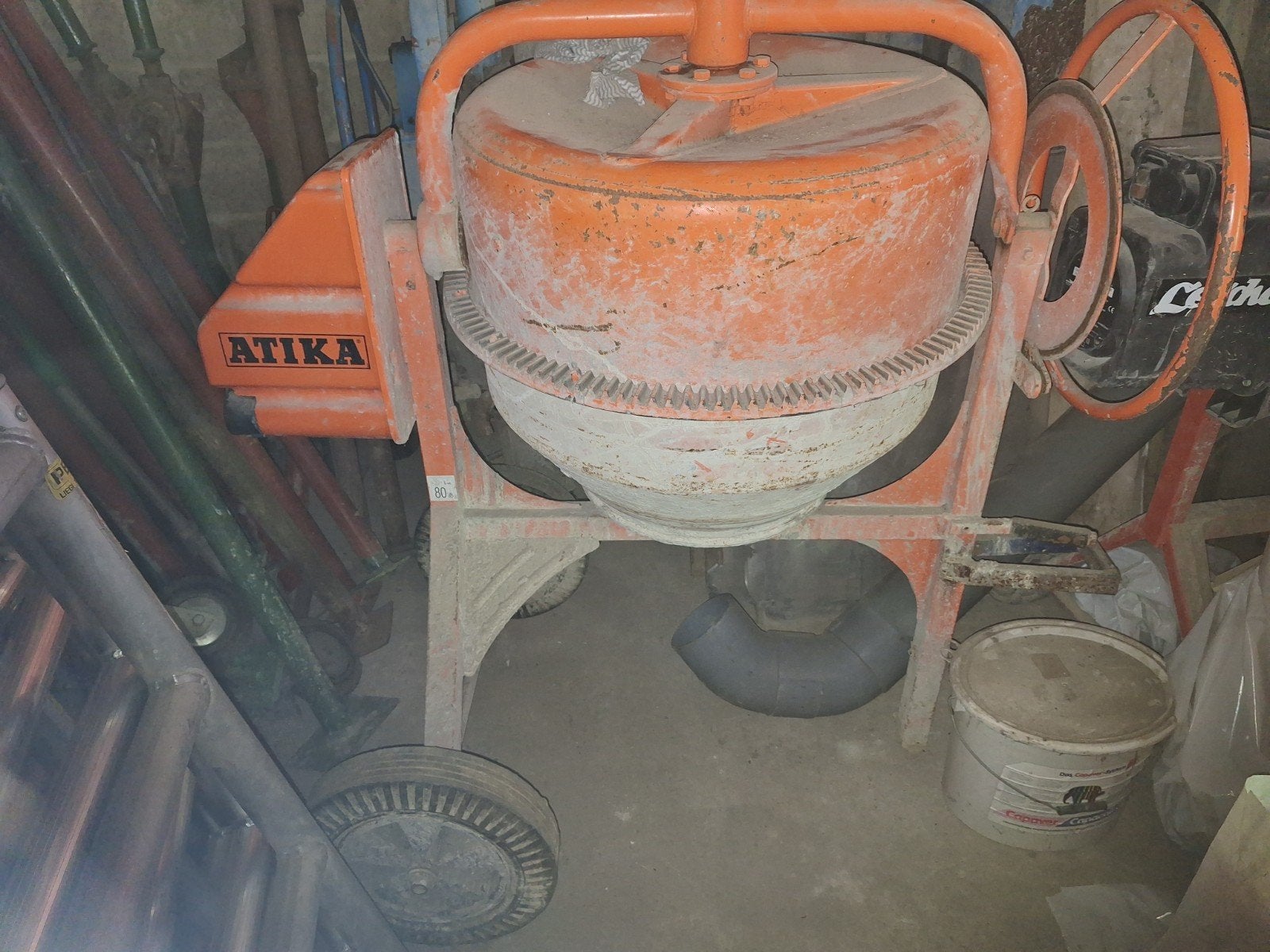 Bétonnière Atika expert 185, Bricolage & Construction, Enlèvement
