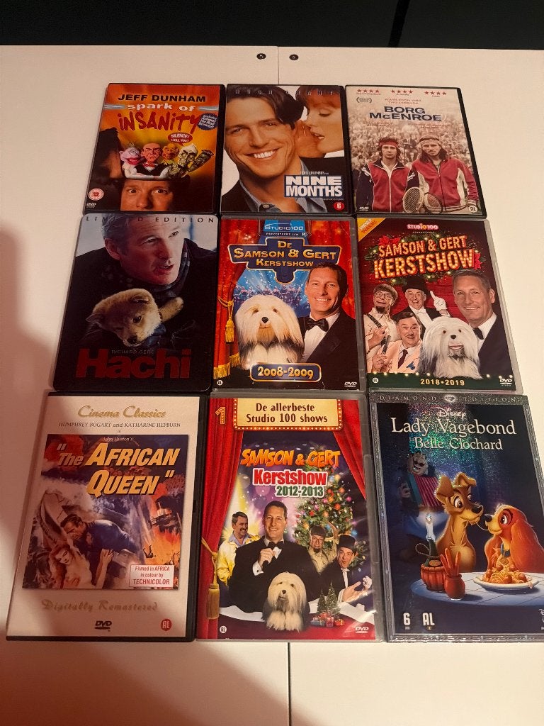 Dvd’s, Ophalen