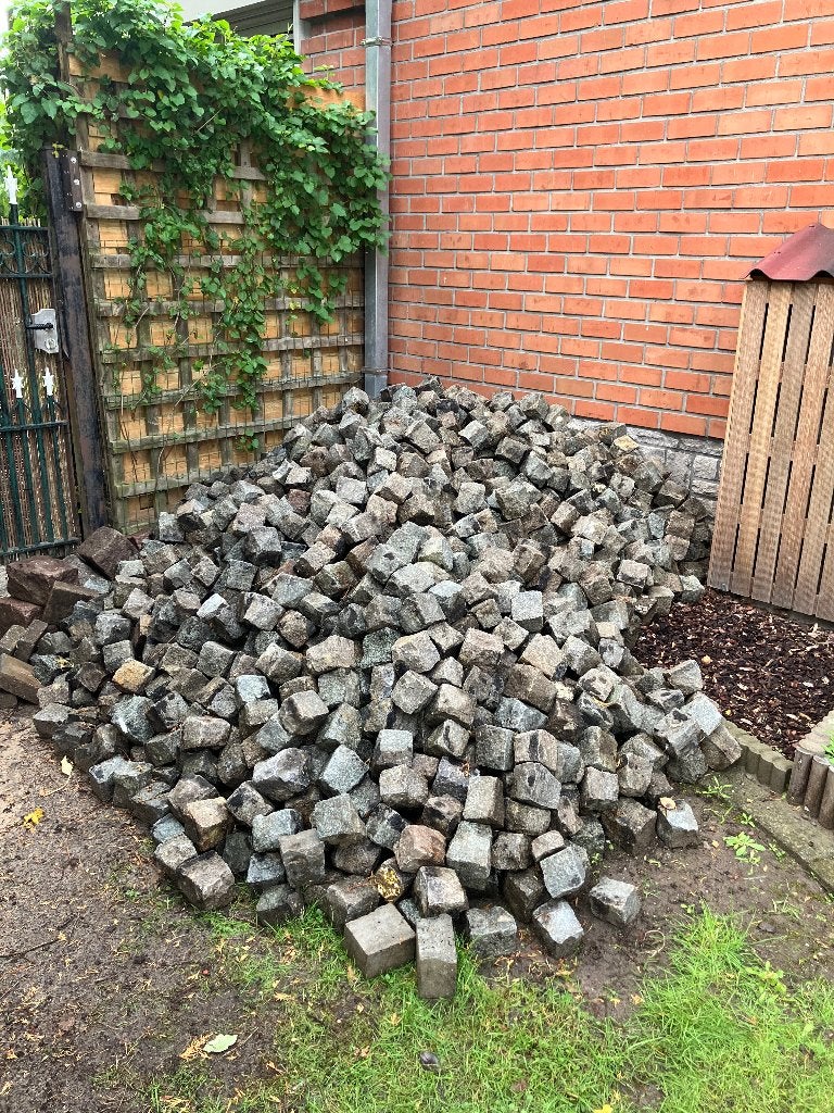 kasseien, Ophalen, Gebruikt, Overige typen, Natuursteen