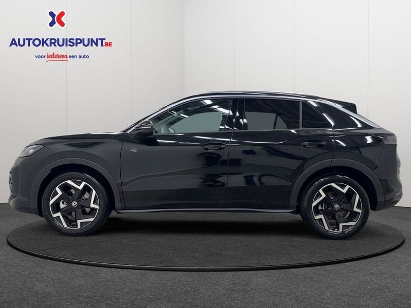 Volkswagen T-Roc TSI OPF R-Line Ultimate DSG7, Auto's, Volkswagen, 4 cilinders, Leder en Stof, Zwart, 5 zetels