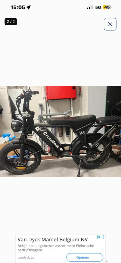 Fatbike V8, Fietsen en Brommers, Brommers | Tomos, Ophalen, Gebruikt