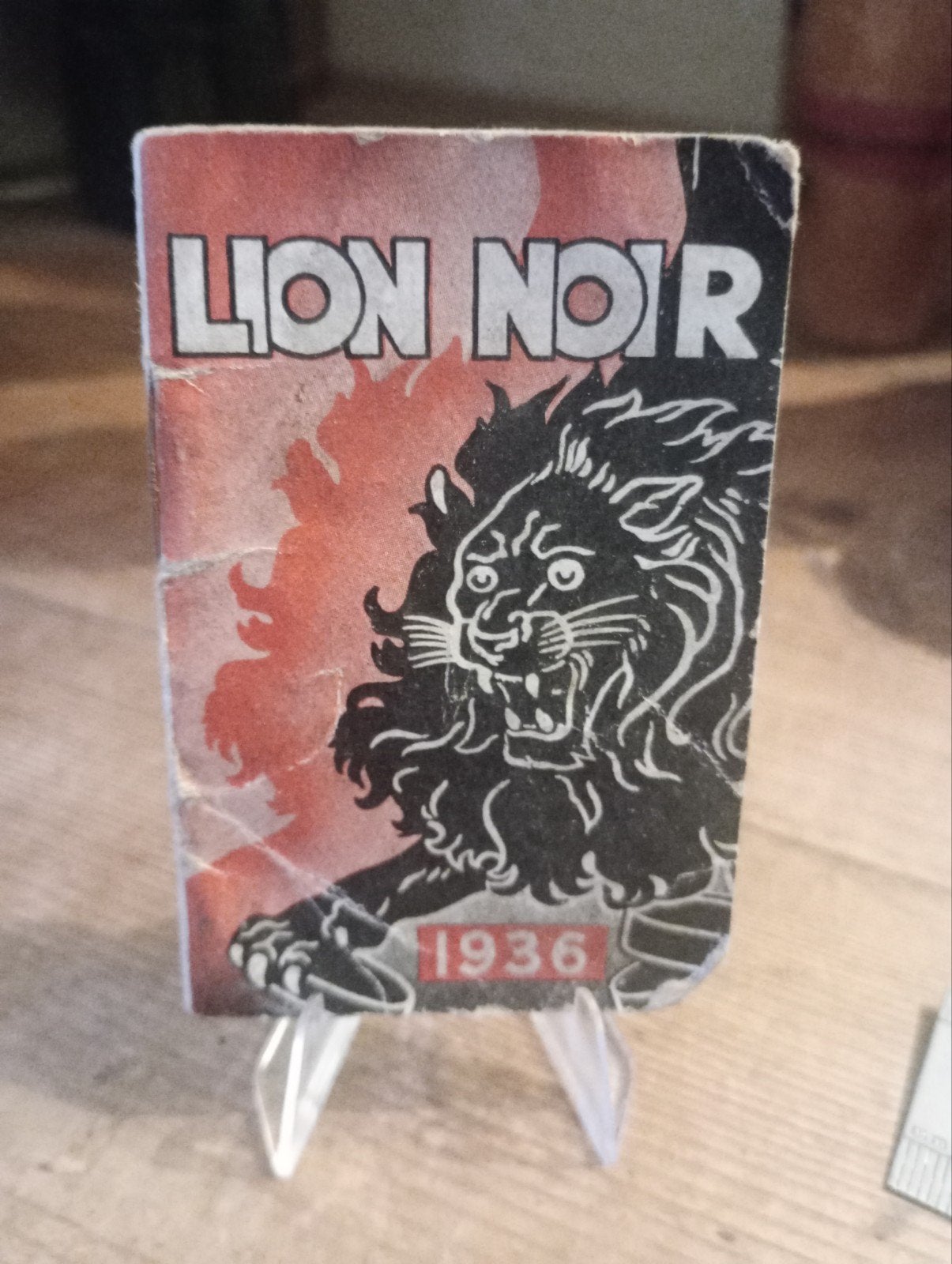 Petit calendrier cirage Lion Noir de 1936, Enlèvement ou Envoi