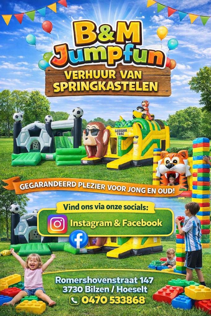 Springkastelen te huur, Ophalen