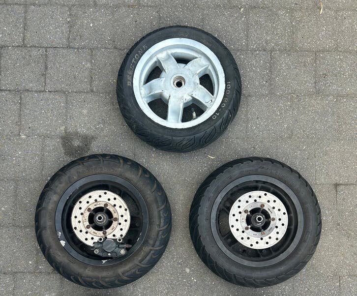Piaggio zip velgen,wielen, Ophalen of Verzenden, Overige typen, Piaggio