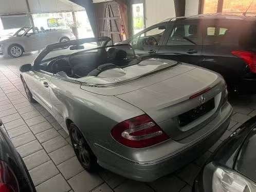 mercedes CLK200 KOMP cabrio //GEKEURD//AUTOMAAT, Autos, Cuir, Argent ou Gris, Achat, Entreprise
