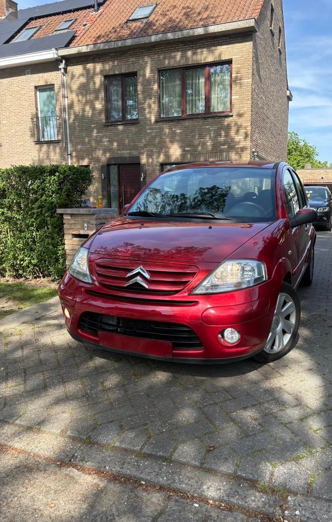 Citroen C3 1.4 Exclusive | Automaat !! | Weinig km!, Autos, Citroën, Rouge, Achat, Carnet d'entretien, Noir