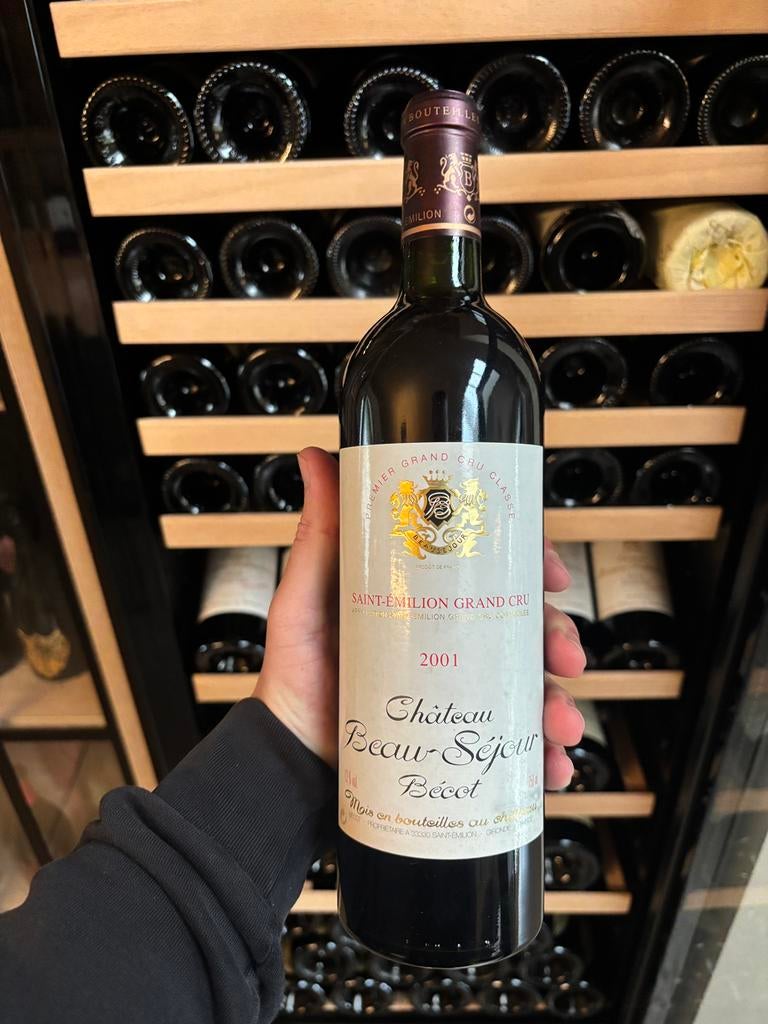 Chateau Beau-Séjour Bécot 2001, Ophalen, Zo goed als nieuw
