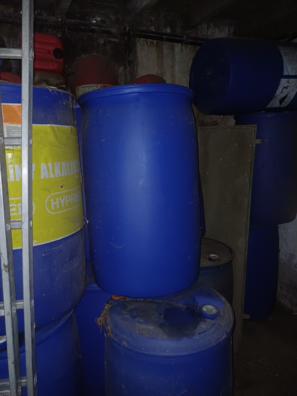 vat 200 liter, Ophalen