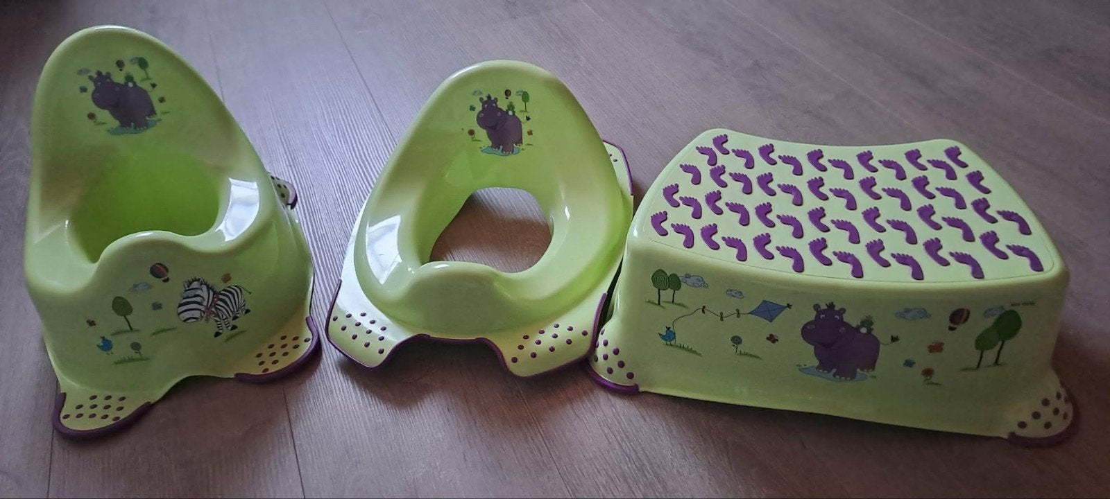 toiletverkleiner, potje en opstapje samen te koop, Enlèvement