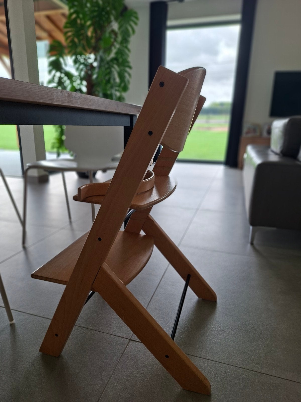 meegroeistoel, Ophalen, Meegroeistoel