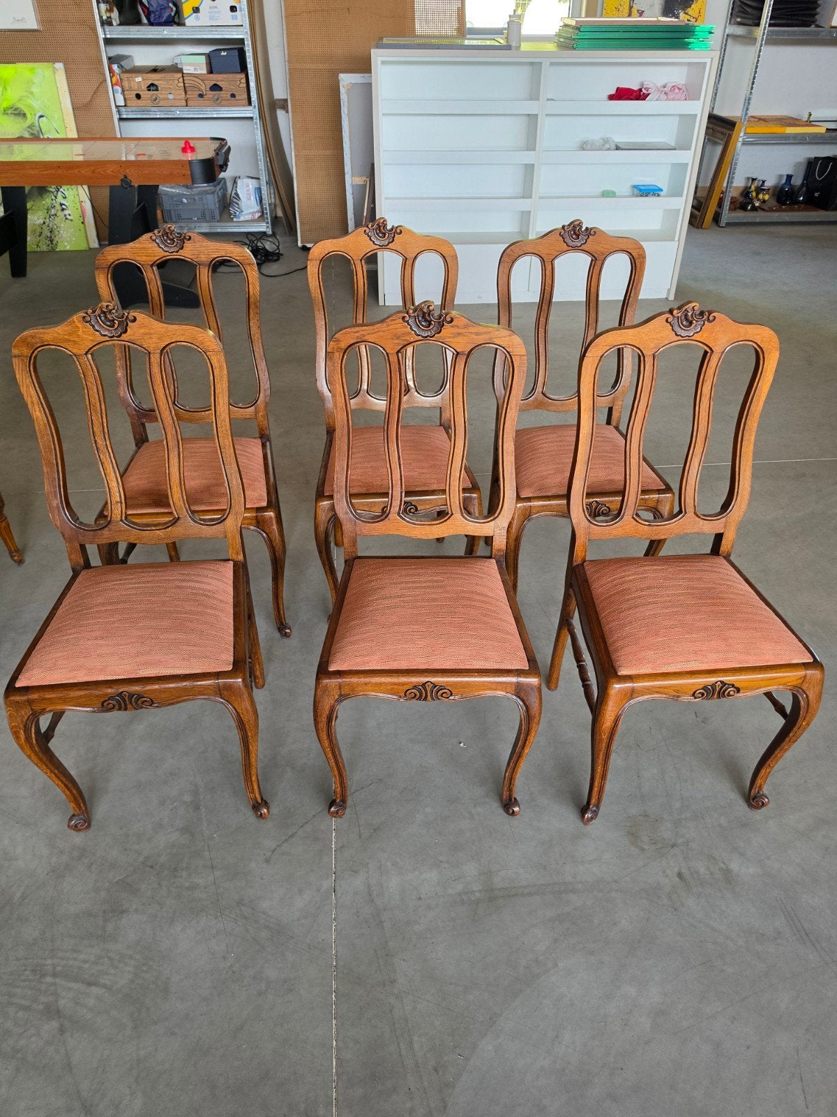 Fournitures pour les marchés aux puces (il faut aller vite), Enlèvement