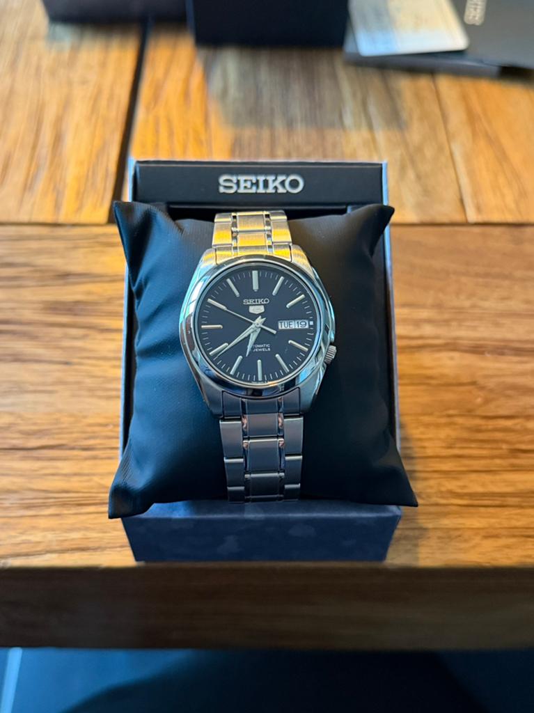 Seiko 5 Automatic Watches, Bijoux, Sacs & Beauté, Montres | Hommes, Seiko, Enlèvement ou Envoi, Acier, Acier