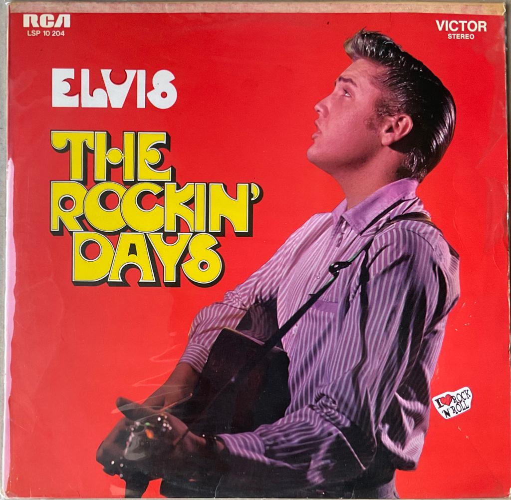 Elvis Presley Vinyl "The rocking days" Germany 1968, Verzenden, Zo goed als nieuw, 12 inch, Poprock