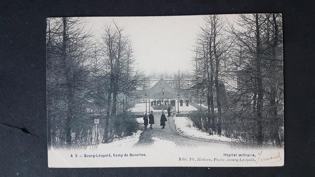 Postkaart Leopoldsburg Camp Beverloo Kamp soldaat militair, Ophalen of Verzenden, Voor 1920, Gelopen, Limburg
