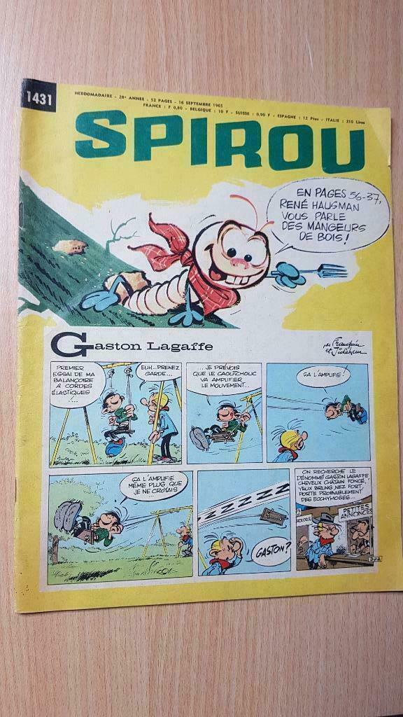 Spirou Hebdomadaire 1431, Une BD, Enlèvement ou Envoi, Utilisé