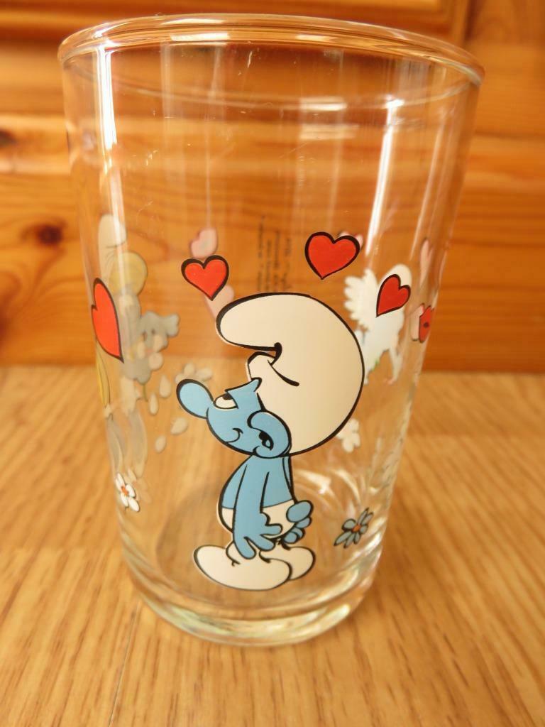 superbe verre les schtroumpfs pour collection, Ophalen of Verzenden, Nieuw, Frisdrankglas